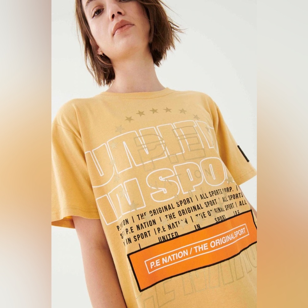 P.E Nation Dimension Tee Rattan